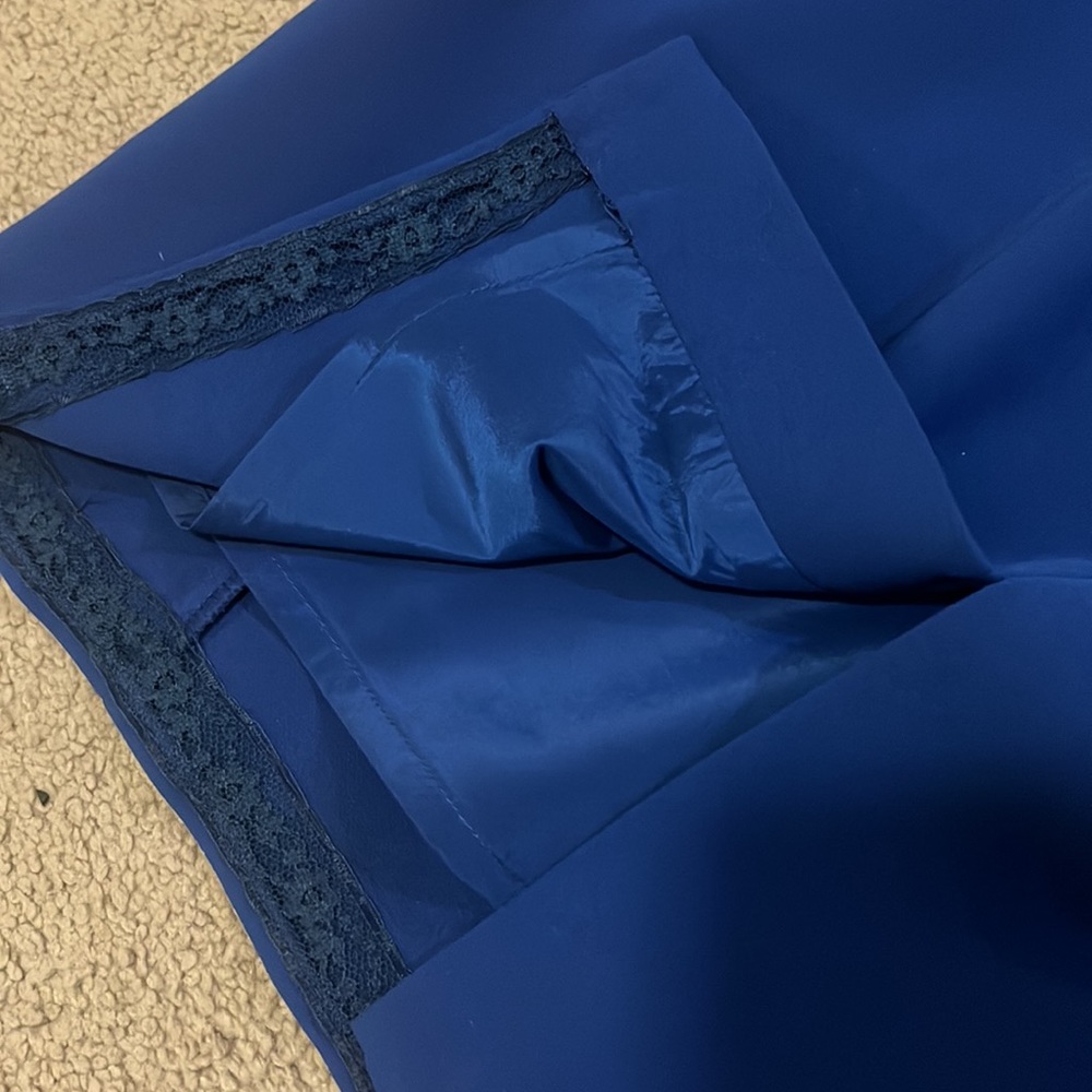Lafayette 148 blue sheath dress size 6 petites - Picture 5 of 6
